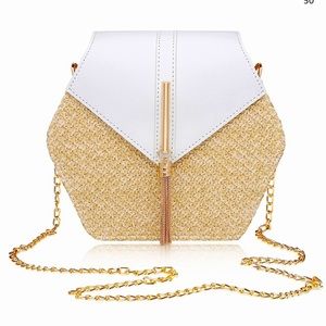 Straw Bag for Women Crossbody Shoulder Bag